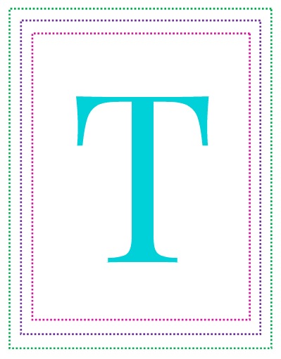 Free Printable Alphabet Letters A to Z