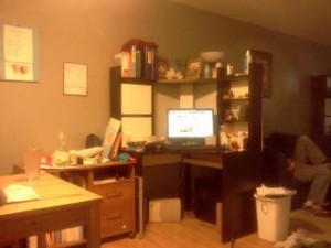 A'mee Ramstead - kid-friendly home office