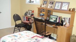 Val Tobin - very relaxing home office for any mom