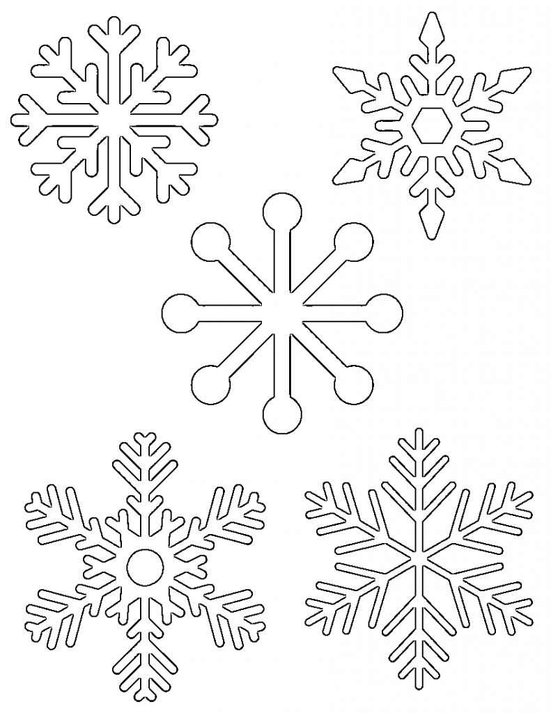 Free Snowflake Pattern Templates