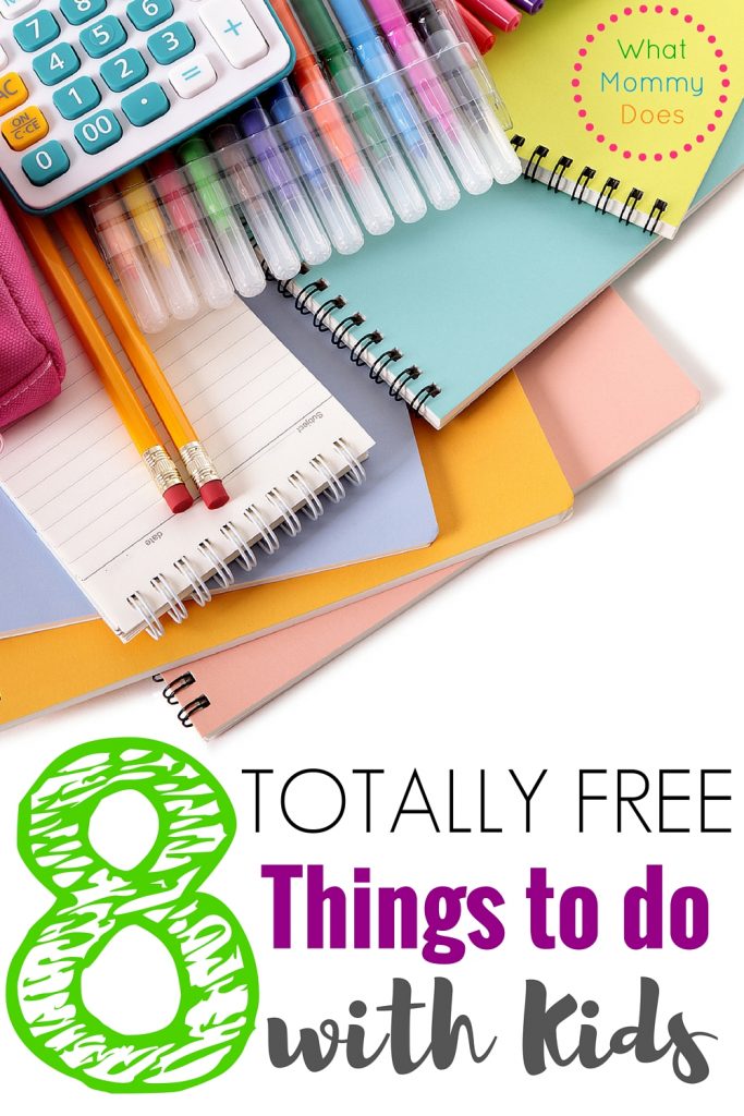 8 Free Kids Activities - Do you need some fun summer activities that wont ruin your budget? Here are 8 free kids activities ideas! May you never run out of fun, creative, free things to do with your kids in the summertime! :)