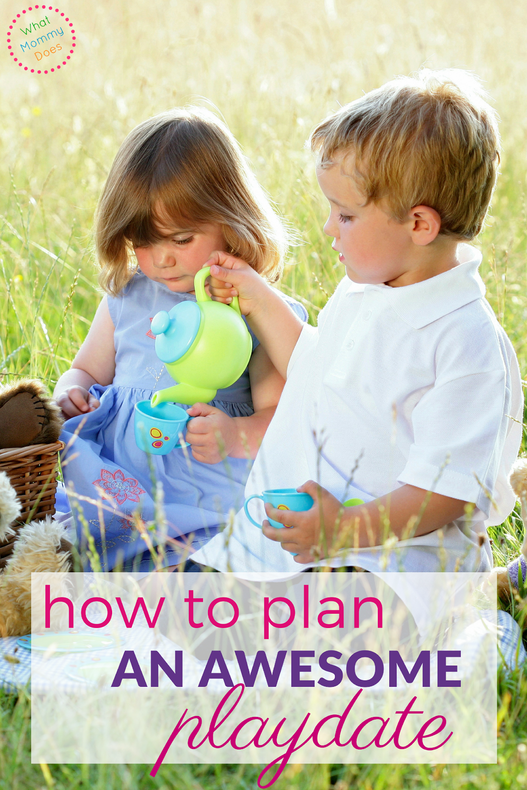 How to Plan an Awesome Playdate - Learn the tips and tricks you need to have a successful playdate for your children and their friends!