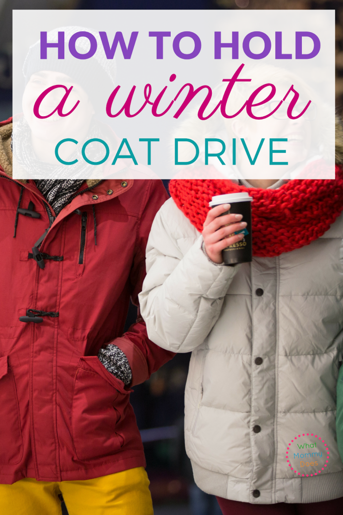 Simple Way to Help Others Hold a Winter Coat Drive What Mommy Does