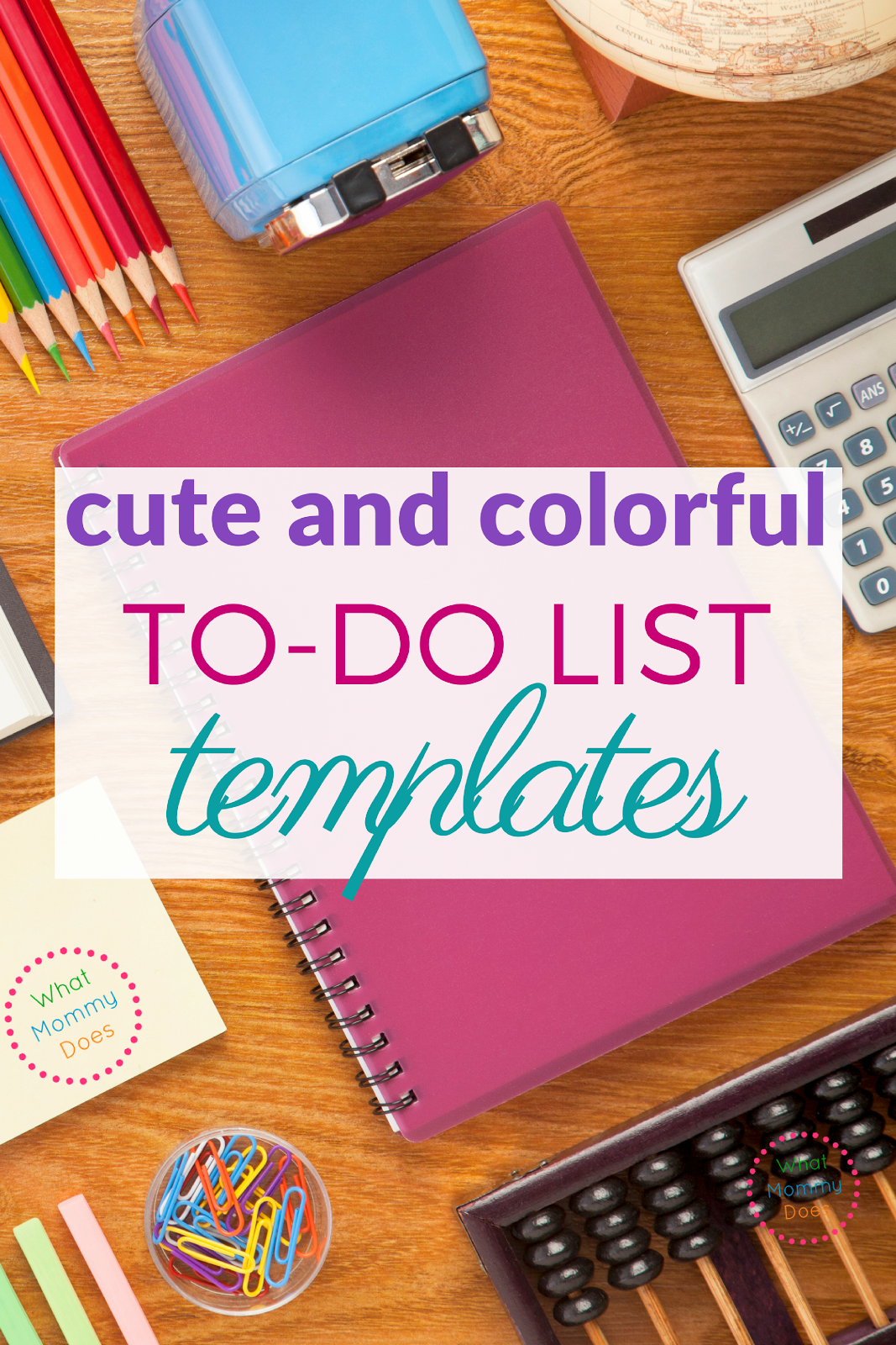 Free Printable To Do List Templates - good for chores, meal planning, and random list making! :)