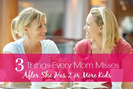 3 things every mom misses