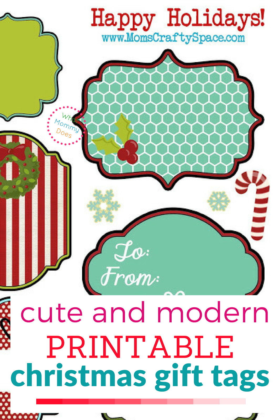 Free Printable Christmas Gift s What Mommy Does