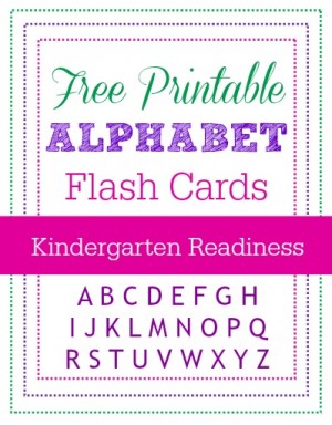 Free Printable Alphabet Letters A to Z