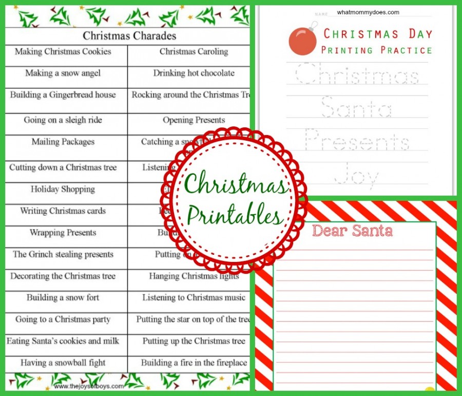 Christmas Themed Crafts, Games & Activities for Kids - What Mommy Does