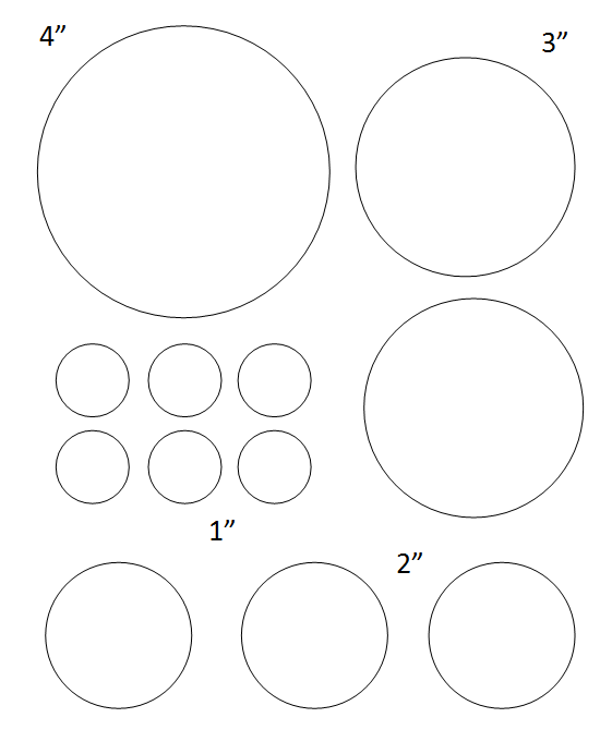 Circle Cut Out Template