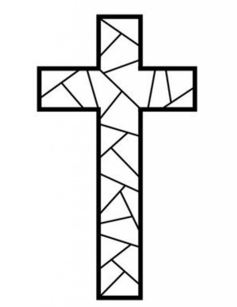 Cross Coloring Page 2