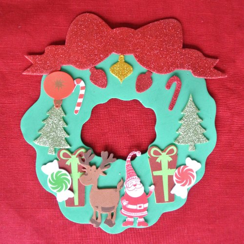 Jenny Evolution Christmas Wreath Craft
