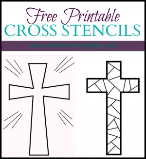 Free Printable Cross Coloring Pages - What Mommy Does