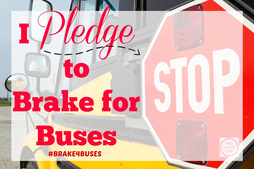 brake for school buses pledge #brake4buses
