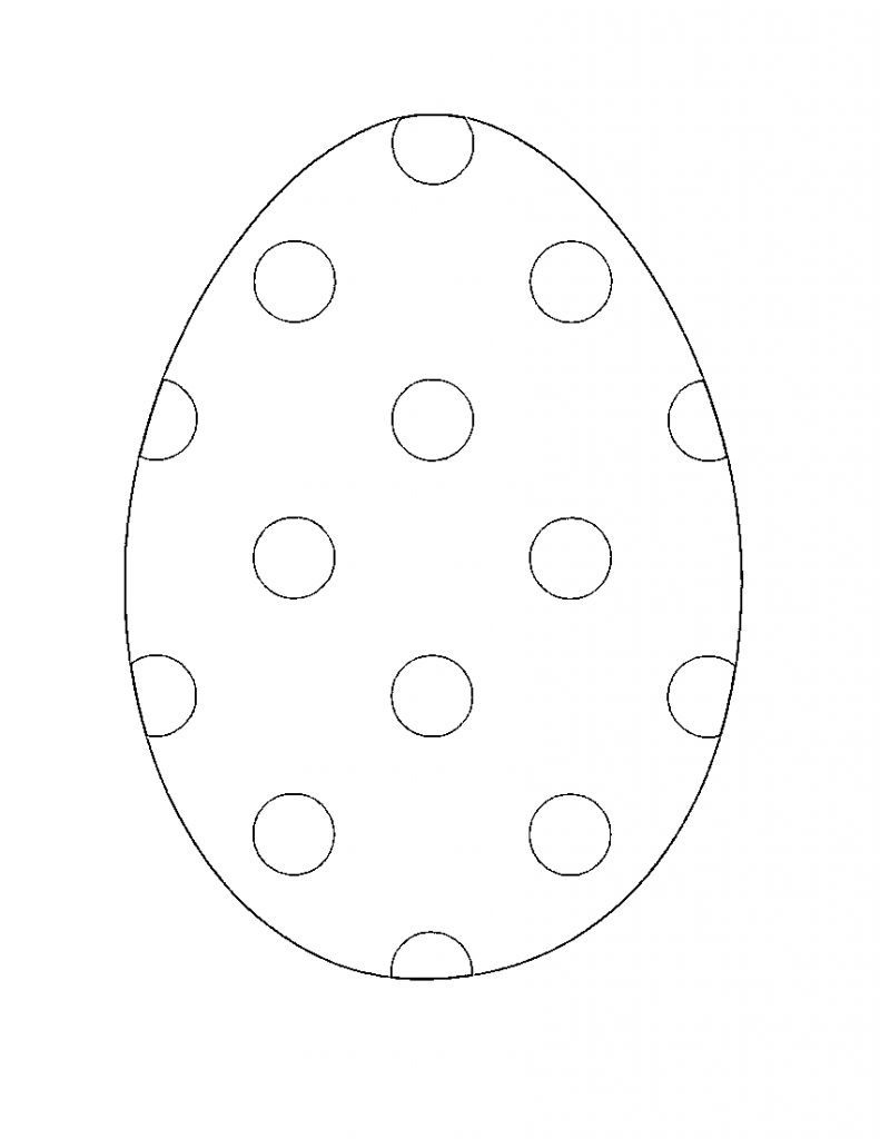 dotted Easter egg