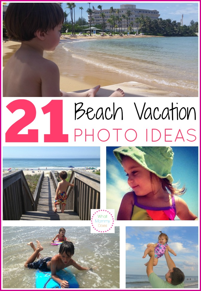 21 Kids Beach Picture Ideas - Capture all the summer kids beach activities on your family vacation! Here are some family beach vacation photo ideas with baby, toddlers, older kids to get your imagination going