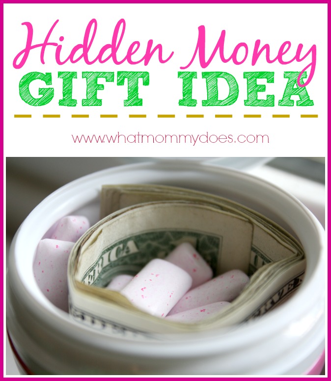 Hidden Money Gift Idea - Creative Way to Give Cash to Kids, Teens, Graduates!