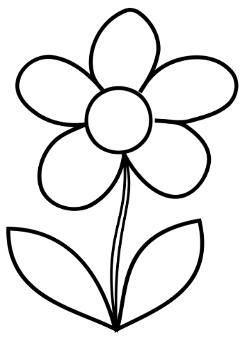 Featured image of post Cute Easy Flower Coloring Pages / Amongst many benefits, it will develop motor skills, teach your little one to focus, and help him/her to.