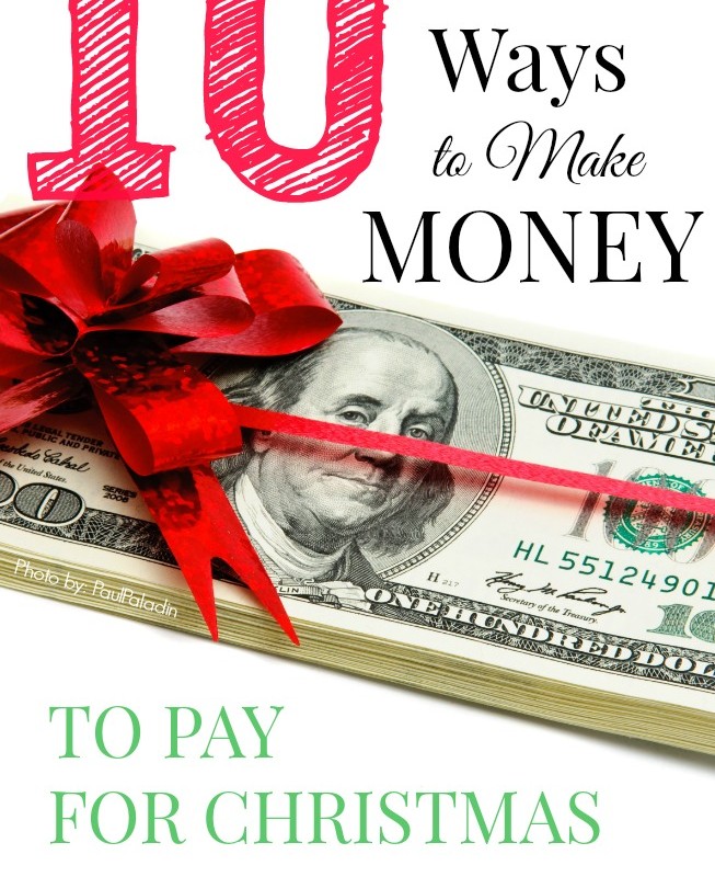 10 Ways to Make Money for Christmas Gifts - Sometimes it's hard to save up enough cash to pay for all the presents you need to buy around the holidays. I like finding creative ideas to earn extra money on the side & save up. Learn how I do it!