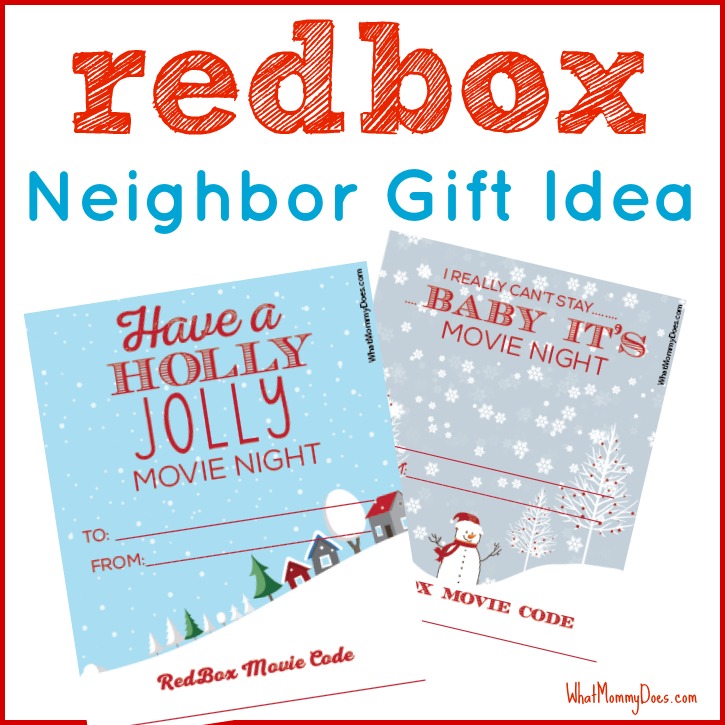 Redbox Neighbor Gift Idea - Over the Big Moon