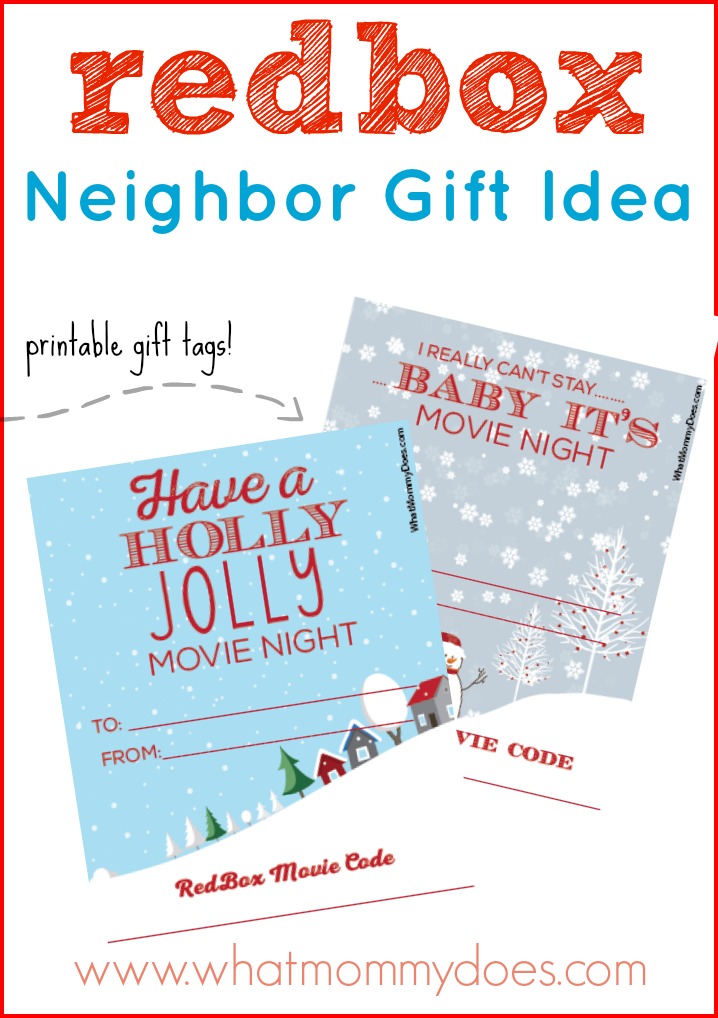 Redbox Neighbor Gift Idea - Over the Big Moon