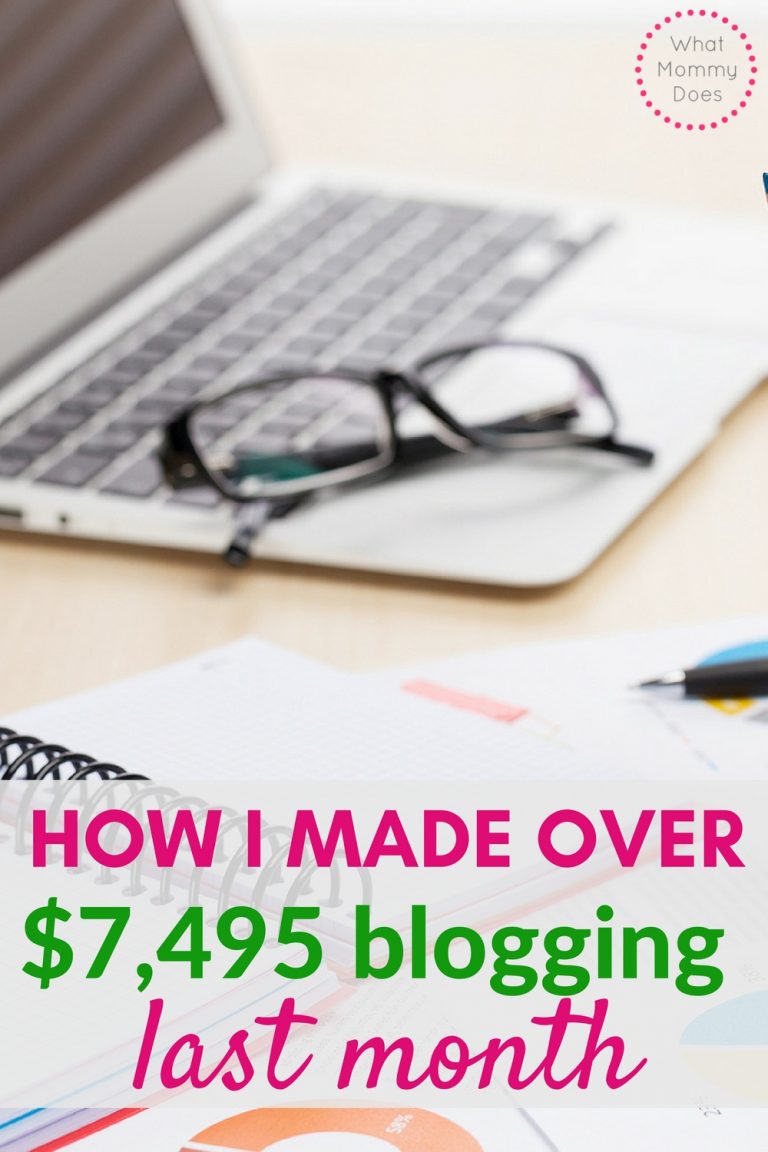 October 2015 Blogging Income Report | What Mommy Does