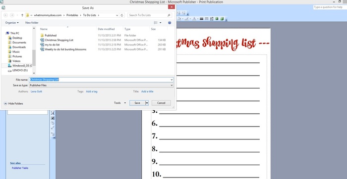 How to Create Free Printables in PicMonkey & Publisher