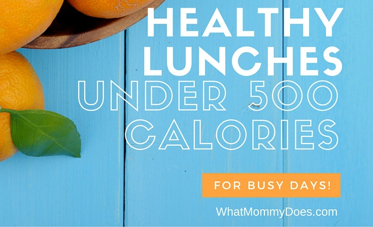 6 Healthy Lunch Ideas Under 500 Calories for Busy Moms (plus a