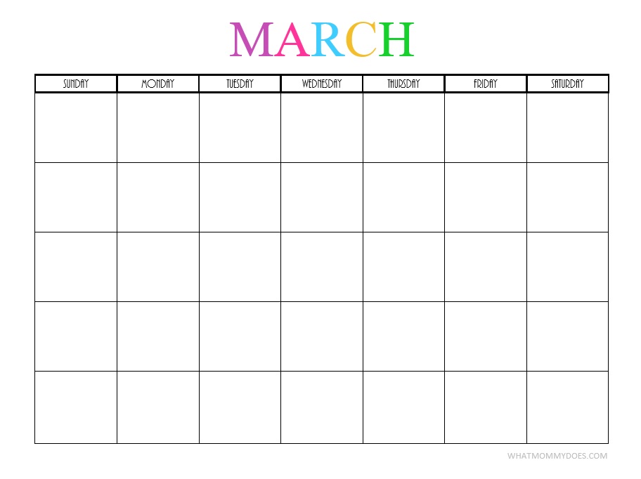 free printable blank monthly calendars 2020 2021 2022 2023 what mommy does