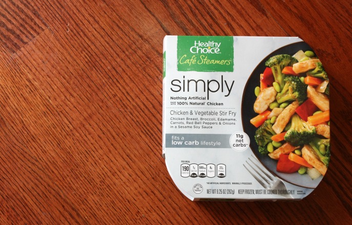 chicken stir fry - healthy lunch idea