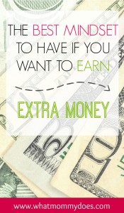 best mindset to earn extra money