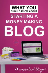 I wish someone had told me these things when I first started blogging! Read this BEFORE you start your blog and you'll be so much better off! I was starting a blog to make extra money on the side as a stay-at-home-mom, and I could have used this advice, especially about the best way to grow your blog in the beginning. | money making tips for bloggers, how to make a successful blog, extra cash series for moms