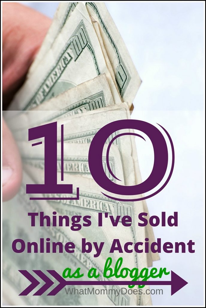 I never thought you could make money on accident! This is hilarious!! I love seeing money making ideas like this - makes me realize I shouldn't be so serious.