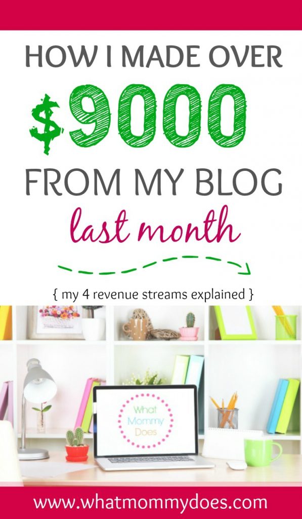 This is my favorite blogger - she explains exactly how she makes money blogging in her income reports! Whether you're a mom who just wants a little extra cash or a real money making business, this is a MUST READ! She's a stay-at-home-mom who blogged on and off for a few years when her kids were little to make extra money on the side. Now that her kids are in school, she's started building her website up quickly & is making a real income! | how to make extra money online, free blogging tips & ideas, mom entrepreneur