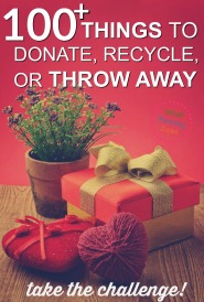 After the influx of items from Christmas gifts, I always feel the need to declutter our home!! It feels like the appropriate thing to do for the new year anyway. I found this list of 121 things you should throw away today, and I'm getting started right NOW!!! | clean home, tidy household