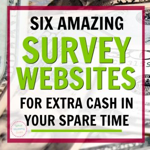 Looking for a way to make extra money each month that doesn't require a lot of work up front? Online survey sites are perfect for this!!! These are the best 6 free survey websites according to my rep - you can make extra cash answering questions & giving your opinion in your spare time. Goodness knows, you could even earn extra money while you're standing in line at the grocery store! | quick money making ideas, extra money monthly, easy side gigs