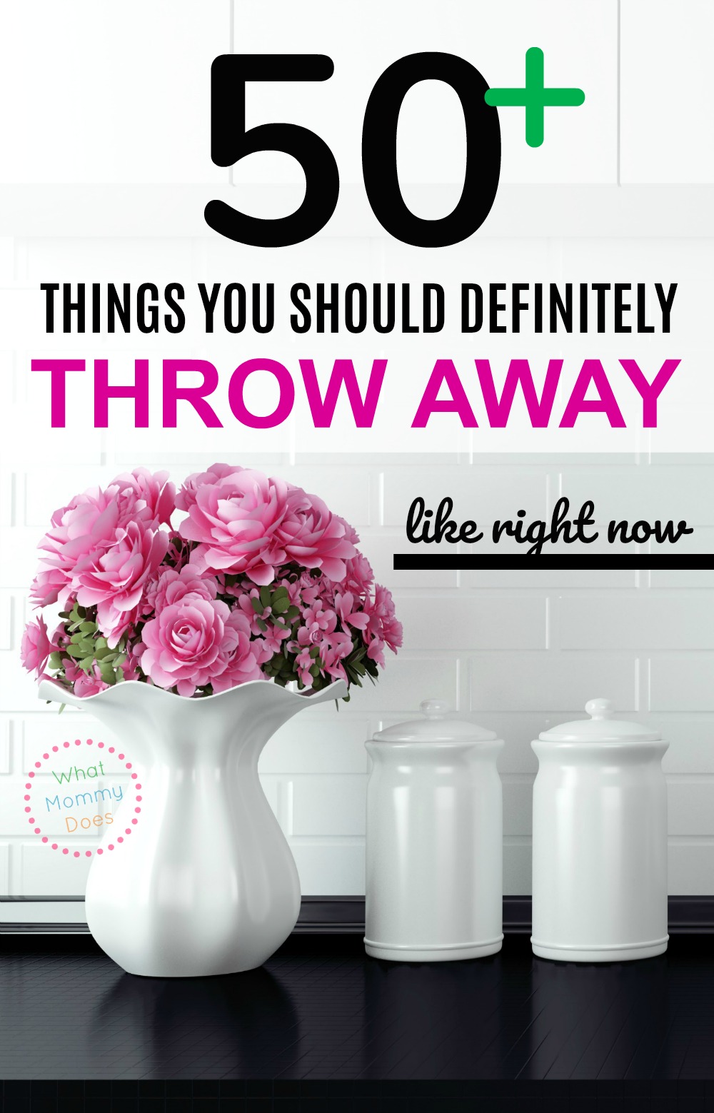 If you're feeling overwhelmed by clutter, you'll feel SO MUCH BETTER if you purge these items from your home! It was so much easier to get started organizing when I had less stuff to worry about. Just do it without thinking & you'll feel better! | list of things to throw away | decluttering checklist | conquer clutter | organized home ideas | plan to reduce & simplify