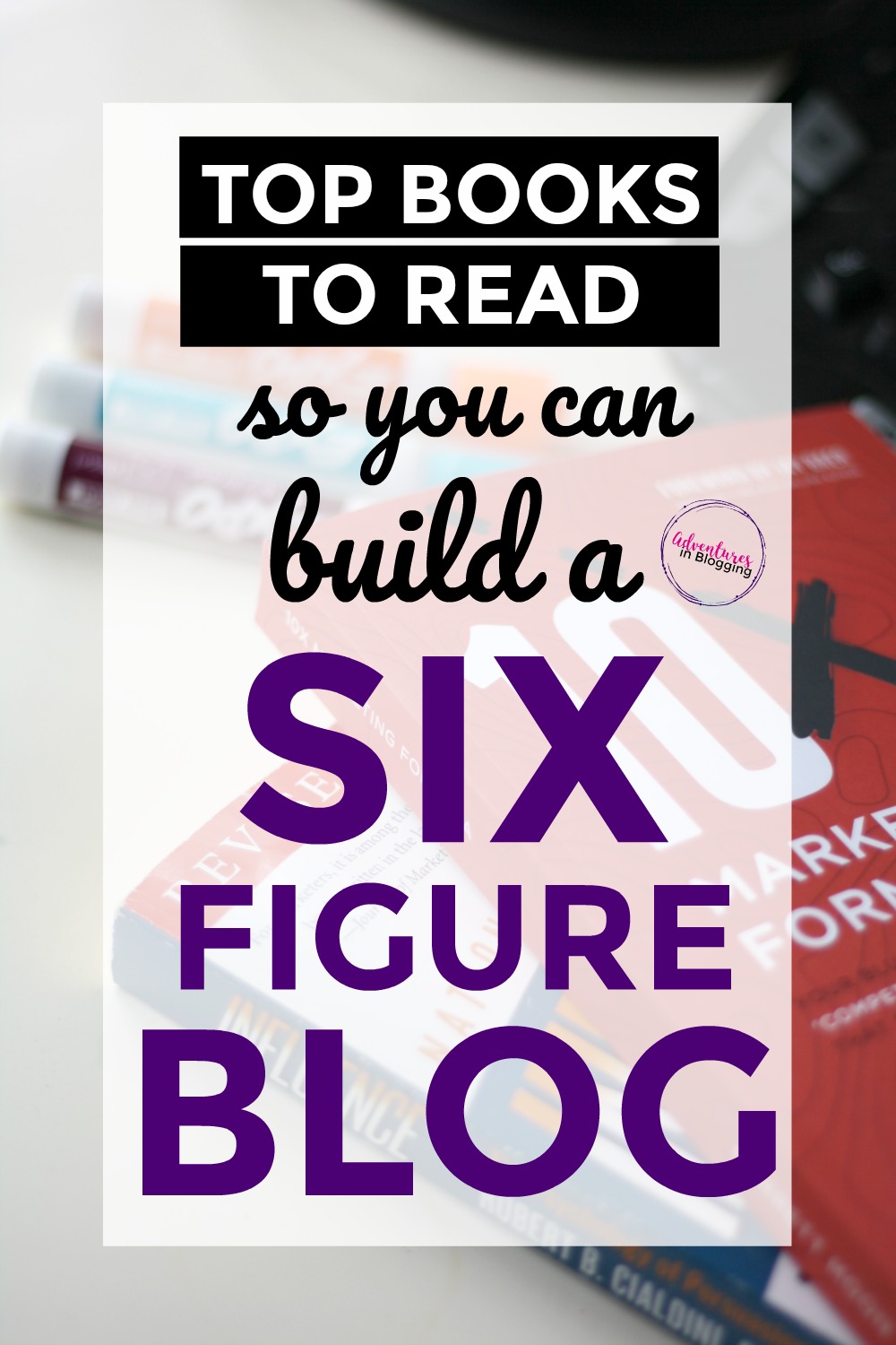 If you want to build a blog that makes SERIOUS MONEY, then you need to get your hands on these books. They are full of tips from online marketing experts that I would have never thought of on my own! Here's your chance to build a blog or digital business that makes $100,000 or more. | books for entreprenuers, blogging for money, posts about entrepreneurship, reading lists #makemoneyonline #blogging #incomeideas