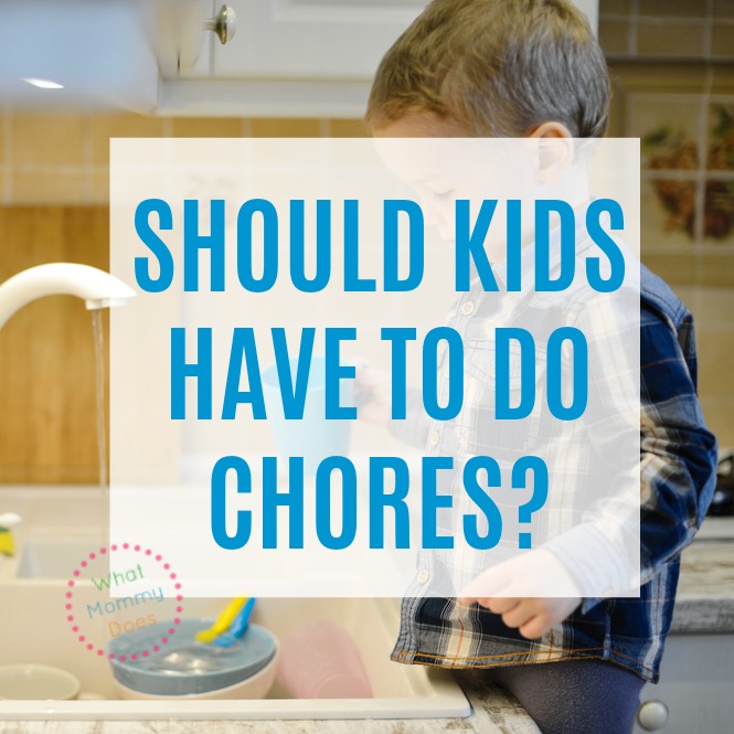 should kids have to do chores square
