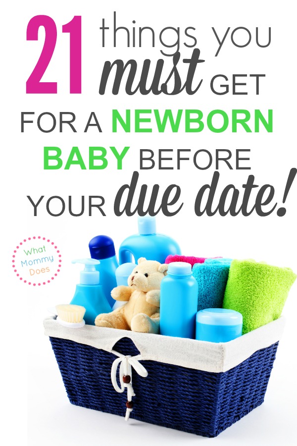 21 Newborn Must Haves You Can't Forget to Register For ...