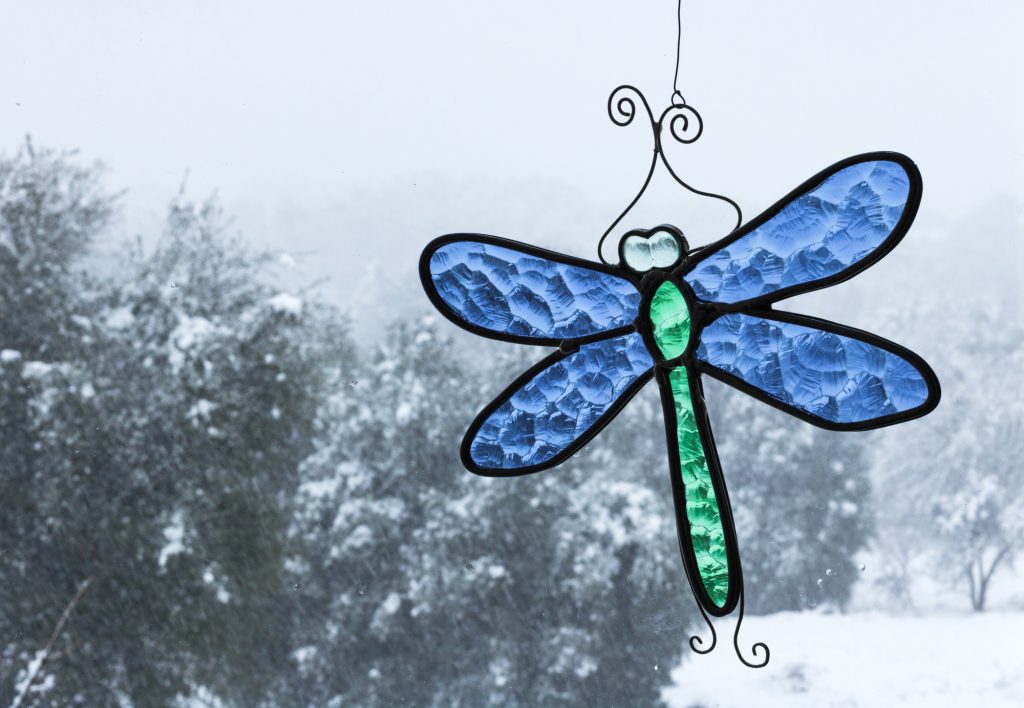 Dragonfly sun catcher - easy & cheap craft to sell