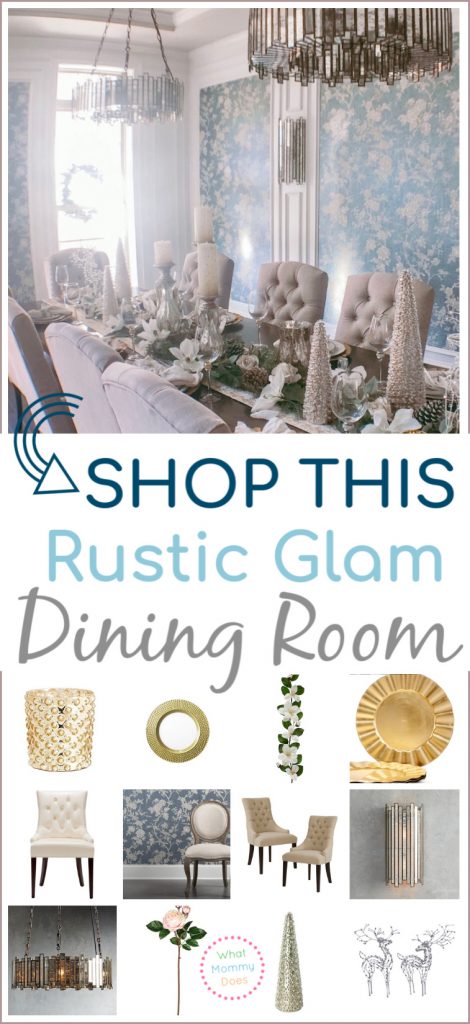 How I Created My Rustic Glam Dining Room With Full Shopping List
