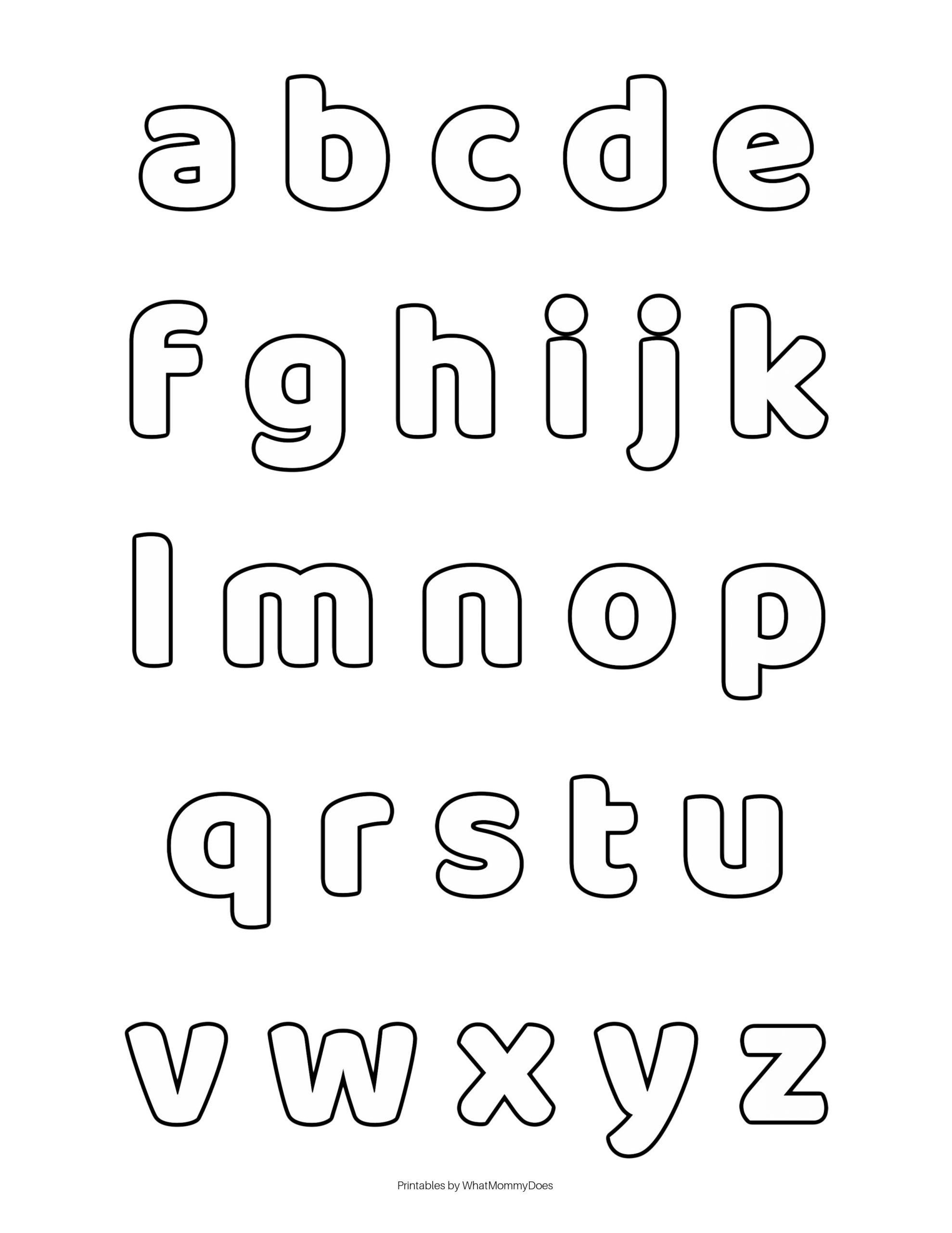 Free Alphabet Printables Letters Worksheets Stencils ABC Flash 