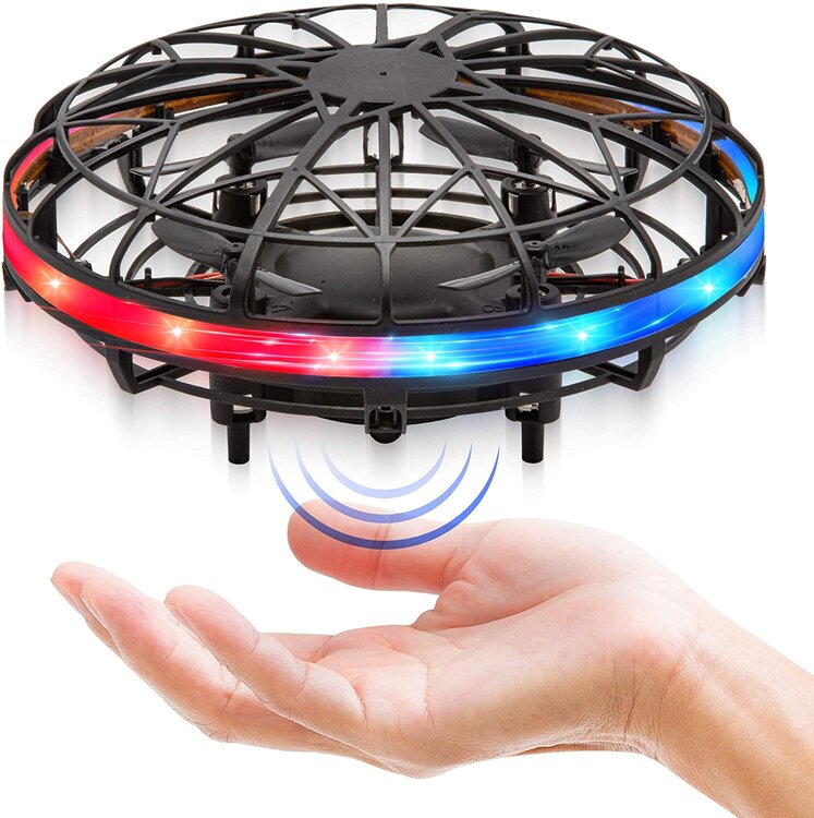 motion sensor activated mini drone