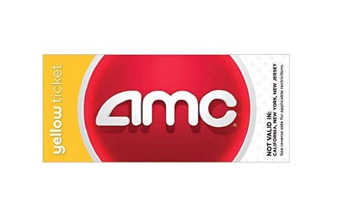 AMC movie ticket voucher to purchase online