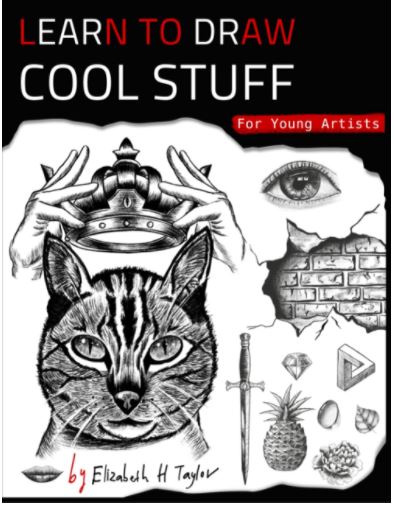 Learn to draw book titled, Learn To Draw Cool Stuff