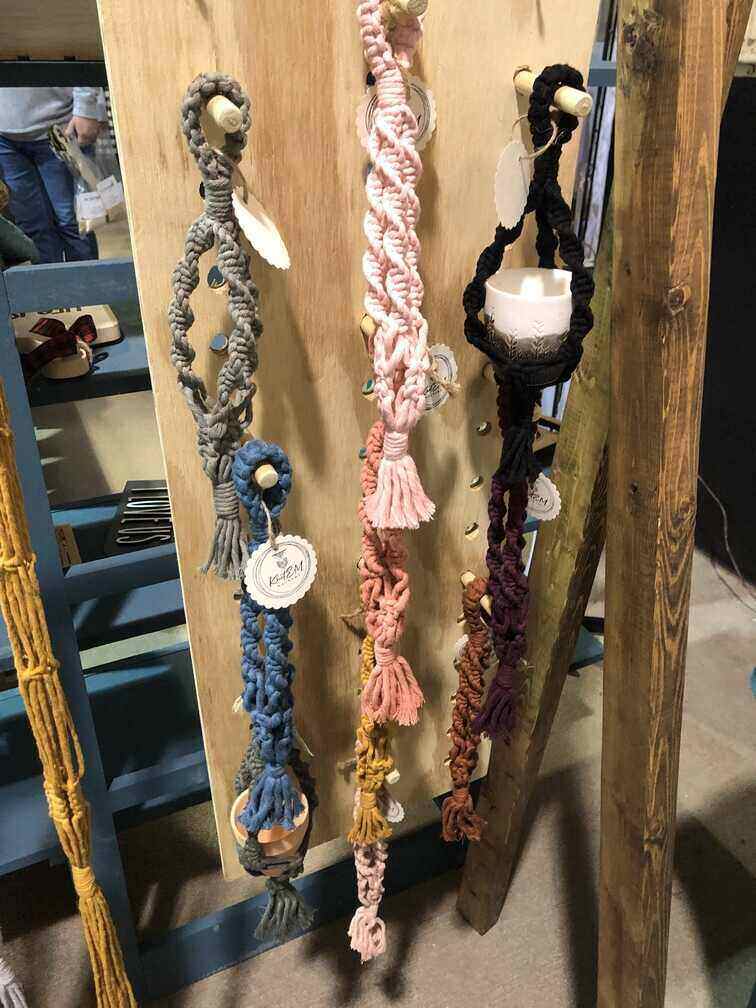 macrame plant hangers