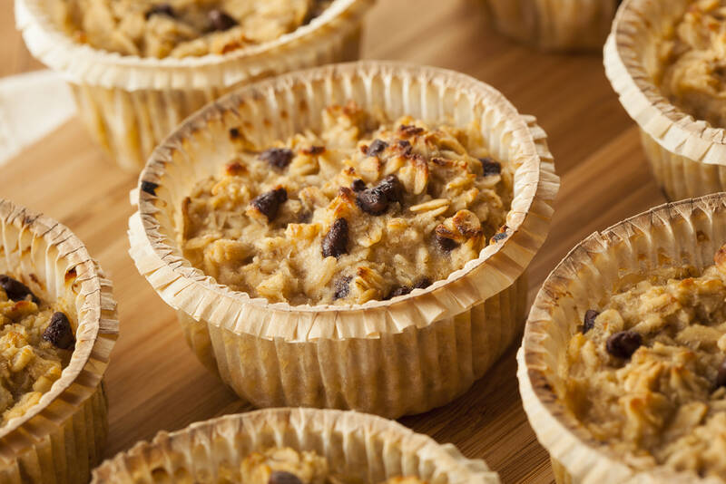 baked oatmeal muffins