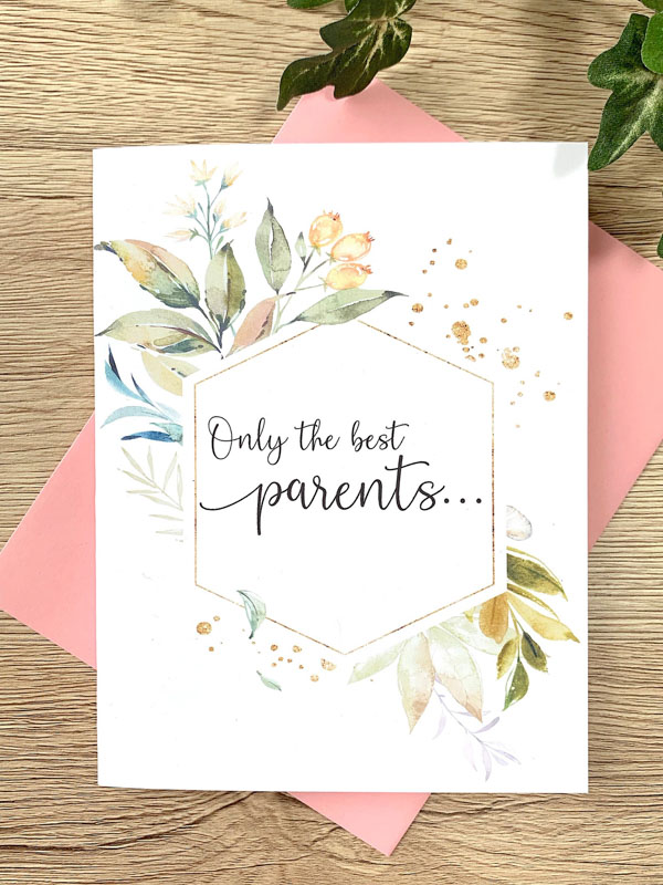cute new grandparents card