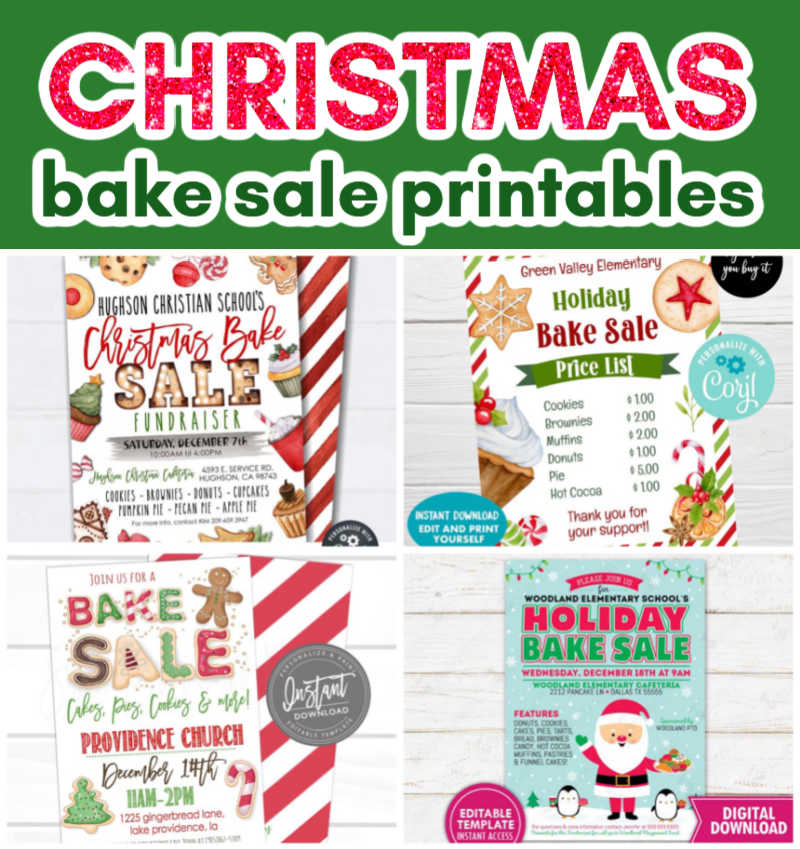 25+ Festive Christmas Bake Sale Items That Sell Well