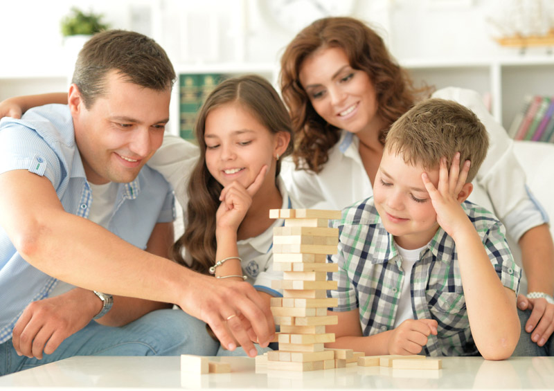 family board game night